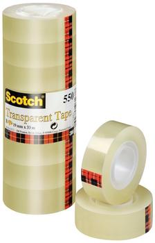 Scotch 550 19mm x 33m transparent 8 St. (5501933)