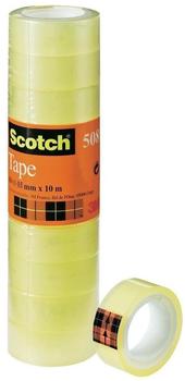 Scotch 15mm x 10m transparent 10 Rollen (5081510)