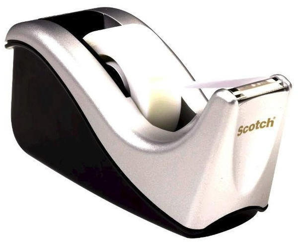 Scotch Tischabroller inkl. 1 Rolle MagicTape 810 silber/schwarz (C60-ST)