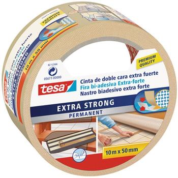 tesa Doppelseitig 25m x 50mm beige (05672-00000-00)