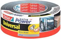 Tesa Gewebeband 56389-00, extra Power Universal, silber, 50mm x 50m, Grundpreis: