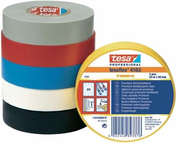 Tesa tesaflex Premium schwarz 33m x 15mm (4163-178-92)