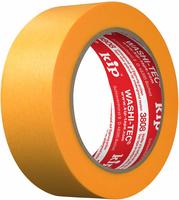 Abdeckband 3808 WASHI-TEC&reg; Premium Goldkrepp&reg; glatt orange L.50m B.36mm Rl.KIP