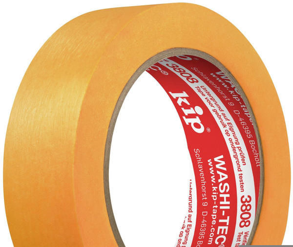 Kip Washi-Tec Premium gelb 30 mm x 50 m