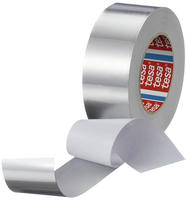 Fp - Tesa 60652 Alu Mit Liner, 50m X 50mm, Silber-matt