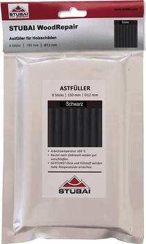 Stubai Reparaturmasse WoodRepair schwarz (8 St&uuml;ck)