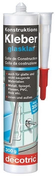 Decotric Konstruktions-Kleber Glasklar 300g