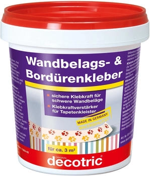 Decotric Wandbelags- und Bord&uuml;renkleber 750g