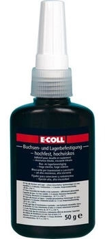 E-Coll Buchsen-/Lagerklebstoff hochfest mittelviskos grün 50ml