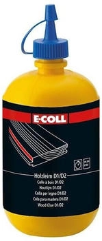 E-Coll Holzleim D1/D2 schnellfest auf Basis Polyvinylacetat (PVCA) 750gr