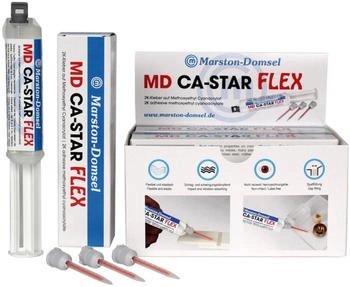 Marston-Domsel CA-Star FLEX 2K Cyanacrylatklebstoff 10g Doppelspritze (MGL.STAR.F.S10)