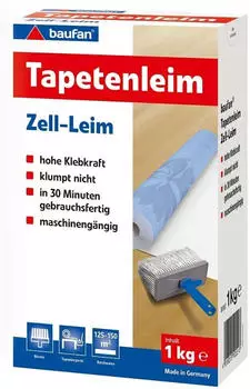 Baufan Tapetenleim Zell-Leim Rauhfaser 1kg (102213)