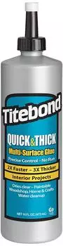 Titebond Quick & Thick Holzleim für Leisten 473ml (2404)
