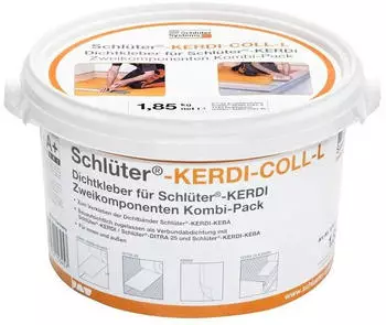 Schl&uuml;ter Systems Kerdi-Coll-L 2-K-Dichtkleber 1,85kg