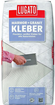 Lugato Kleber Marmor + Granit, weiss 20kg