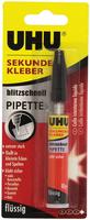 UHU 48795, UHU blitzschnell PIPETTE Sekundenkleber 10,0 g