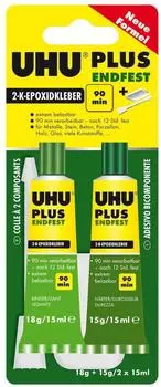 UHU 2-K-Epoxidharzkleber Plus Endfest 33g (45670)