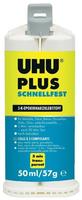 UHU 45740, UHU Plus Schnellfest Zwei-Komponentenkleber 45740 50ml, Grundpreis: &euro;