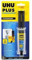 UHU 45655, UHU Plus Schnellfest Spritze Zwei-Komponentenkleber 45655 15.5g,