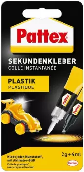 Pattex Plastik fl&uuml;ssig 4 ml + 2 g