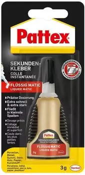 Pattex Sekundenkleber Matic flüssig 3 g