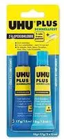 UHU 45700, UHU plus schnellfest 2 Komponenten-Kleber 35,0 g, 1 St. transparent