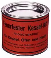 Feuerfester Kessel-kitt Froschmarke 1000g 11003 - Fermit