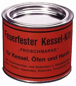 fermit Feuerfester Kesselkitt Froschmarke 1 kg Dose (11003)