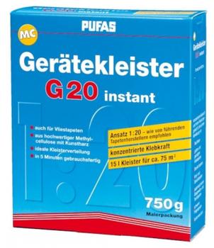 PUFAS MC Gerätekleister G20 - Instant 750g