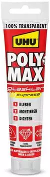 UHU Poly Max Express 115g glasklar