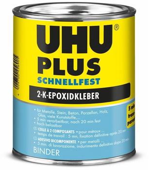 UHU 2-K-Epoxidharzkleber Plus schnellfest Binder 885 g (45690)