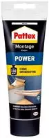 Pattex PXP25, Pattex Montage Power Montagekleber 250,0 g, 1 St. wei&szlig;