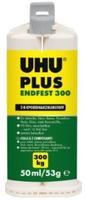 UHU 45735, UHU Plus Endfest 300, 45735, 50 ml, Doppelkammerkartusche