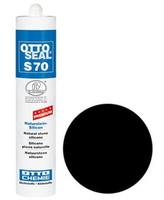 Otto-Chemie Silikon OTTOSEAL S70, schwarz, Natursteinsilikon, Innen- und
