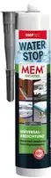 MEM Dichtmasse Water-Stop, 290ml, universal, grau, f&uuml;r innen & au&szlig;en, wasserdicht,