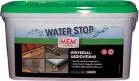 MEM Dichtmasse Water-Stop, 6kg, universal, grau, f&uuml;r innen & au&szlig;en, wasserdicht,