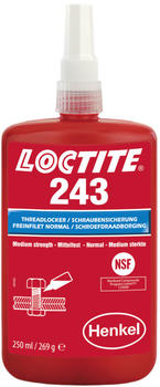 Loctite 243 mittelfest 250 ml