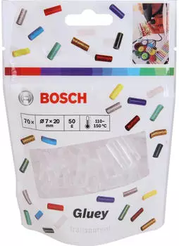 Bosch Mini Sticks f&uuml;r Gluey 70-teilig