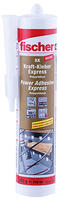 fischer Konstruktionsklebstoff Express PU beige 310 ml + Handschuhe