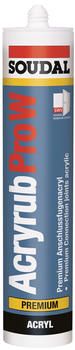 Soudal Acryrub Pro W 310 ml Soudal Acryrub Pro W 310 ml