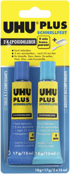 UHU Plus Schnellfest - 2 x 35 g