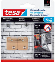Tesa 77905-00000-00, tesa Klebeschraube f&uuml;r max. 5,0 kg, 2,4 x 3,0 cm, 2 St....