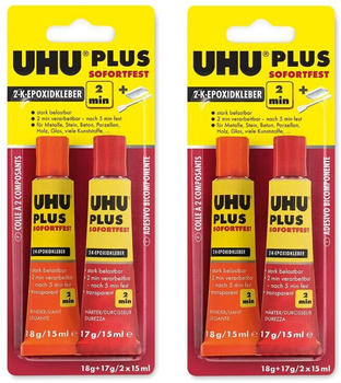 UHU Plus Sofortfest - 2 x 35 g