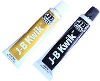 JB Weld Kwik 2-Komponenten-Epoxidharz-Kleber, 2 Tuben klebt besonders schnell und