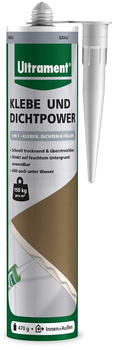 Ultrament Klebe- und Dichtpower grau 470g