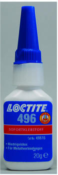 Loctite 496 Sofortklebstoff niedrigviskos 20 g