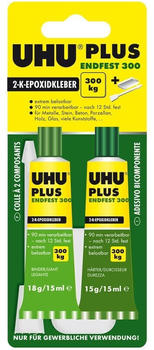 UHU Plus Endfest - 3 x 33 g