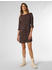 Comma Crêpe-Kleid mit Allover-Print (2136506) braun