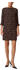 Comma Crêpe-Kleid mit Allover-Print (2136506) braun