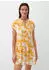 S.Oliver Blusenkleid mit Volants (6008140) orange